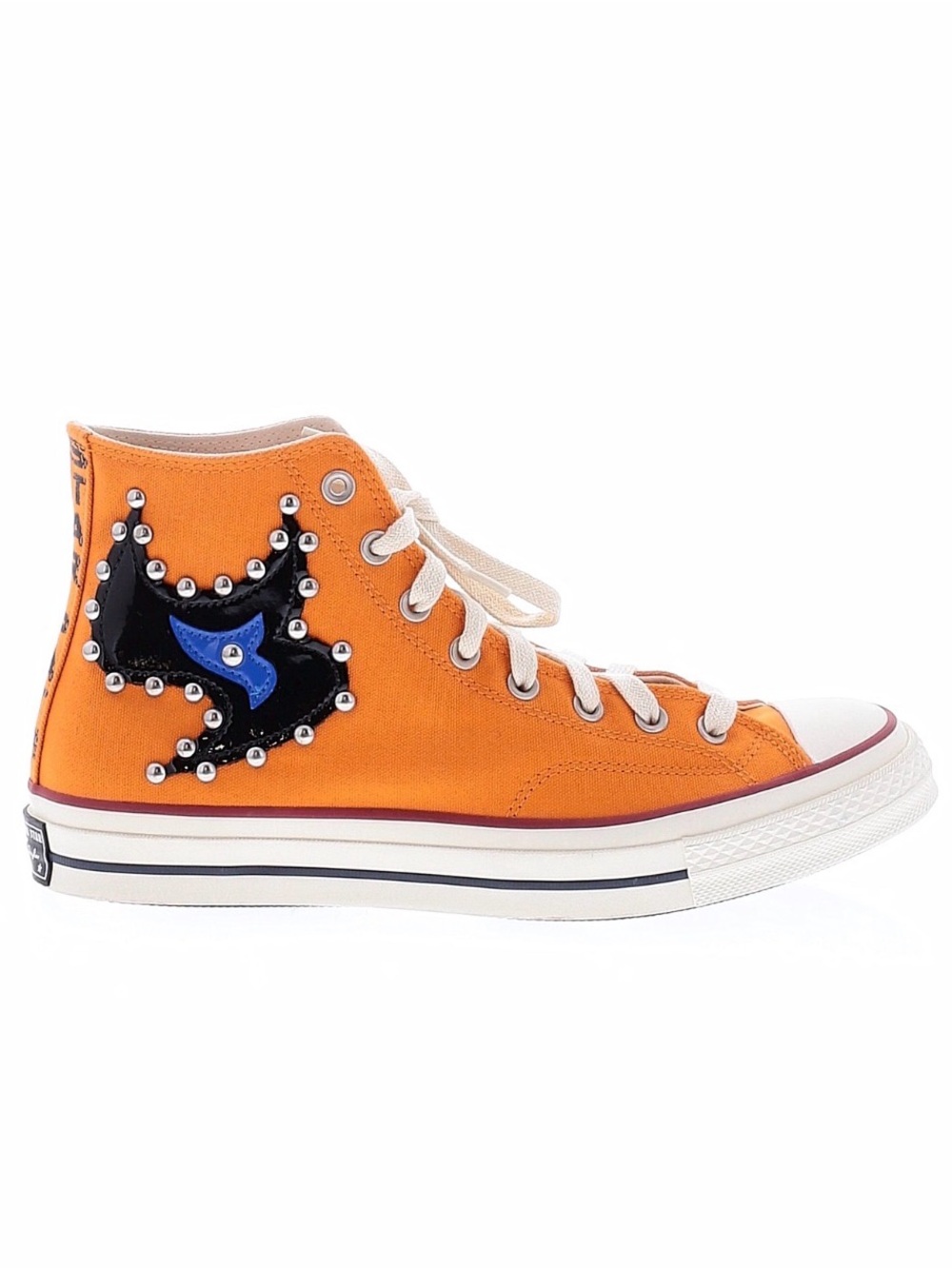 Converse x Come Tees Chuck 70 High Sneaker in “Sun Orange”